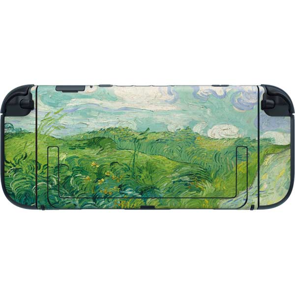 Green Wheat Fields by Vincent van Gogh Nintendo Switch 2 (2025) with Joy-Con Skin