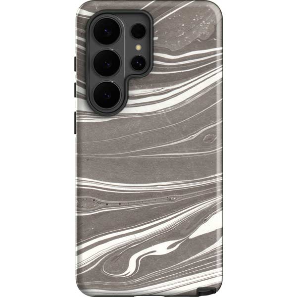 Grey Marble Galaxy S26 Ultra Impact Case