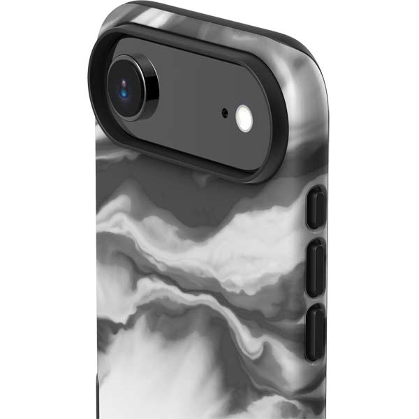 Grey Marble Ink iPhone 17 Air Impact Case