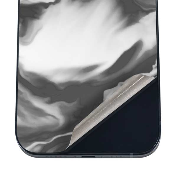 Grey Marble Ink iPhone 17 Air Skin