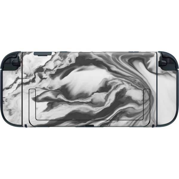 Grey Marble Ink Nintendo Switch 2 (2025) with Joy-Con Skin