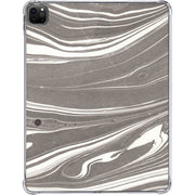 Grey Marble iPad Pro 11in (2024) Clear Case