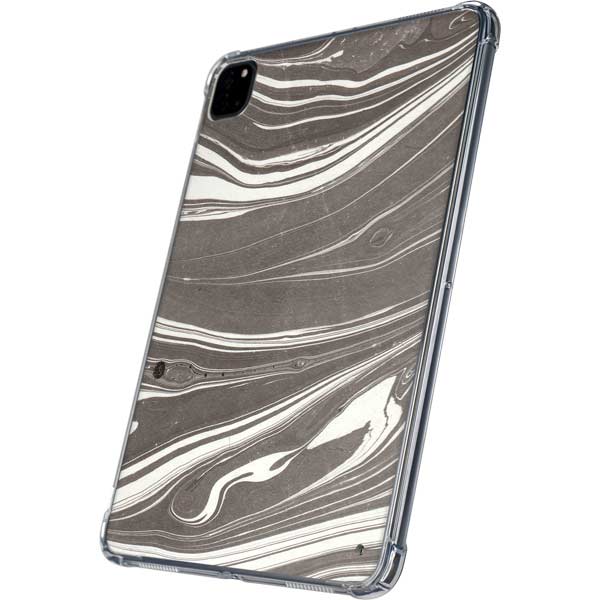 Grey Marble iPad Pro 11in (2024) Clear Case
