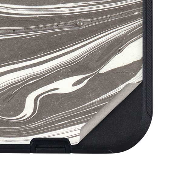 Grey Marble Otterbox Defender iPhone Skin