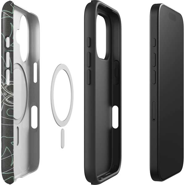 Grey Serenity iPhone 16 Magsafe Impact Case