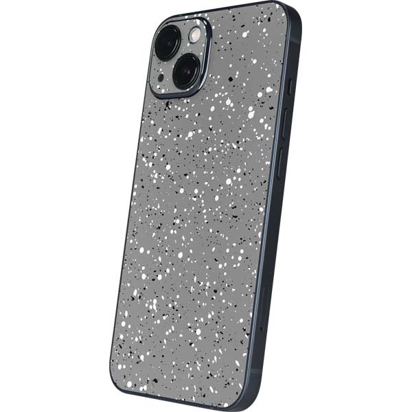 Grey Speckle iPhone Skins