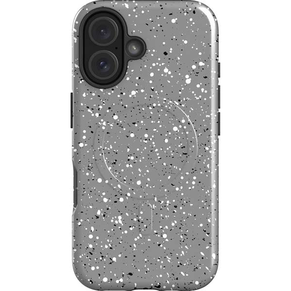 Grey Speckle iPhone 16 Magsafe Impact Case