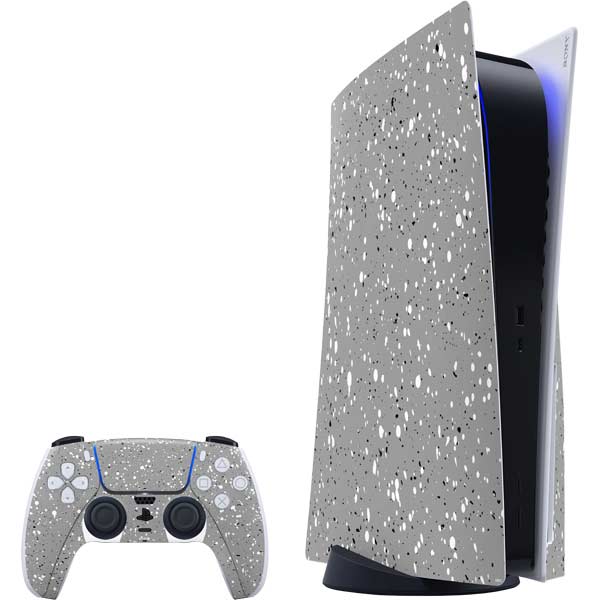Grey Speckle PlayStation PS5 Skins