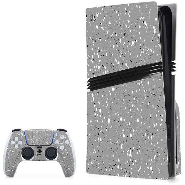Grey Speckle PlayStation PS5 Skins