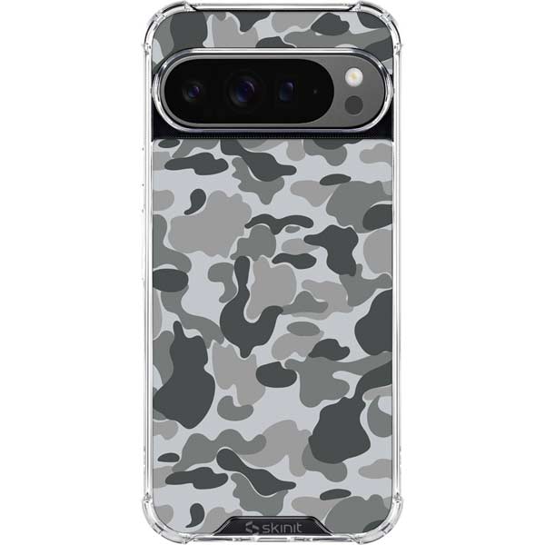 Grey Street Camo Google Pixel 10 Pro Clear Case