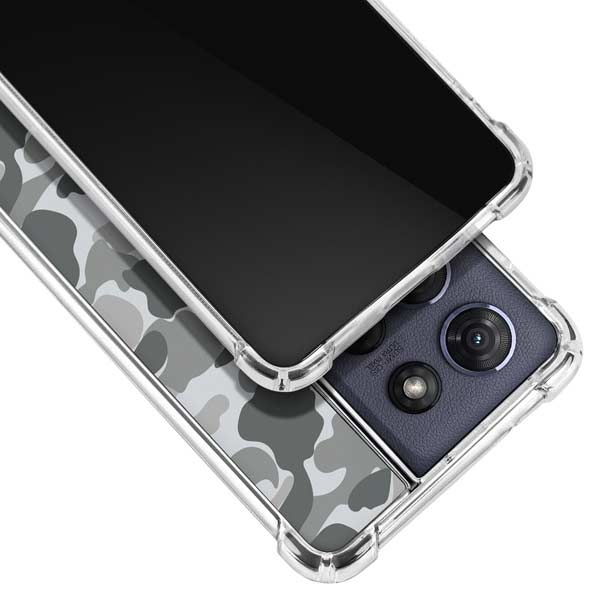 Grey Street Camo Moto G 5G (2025) Clear Case