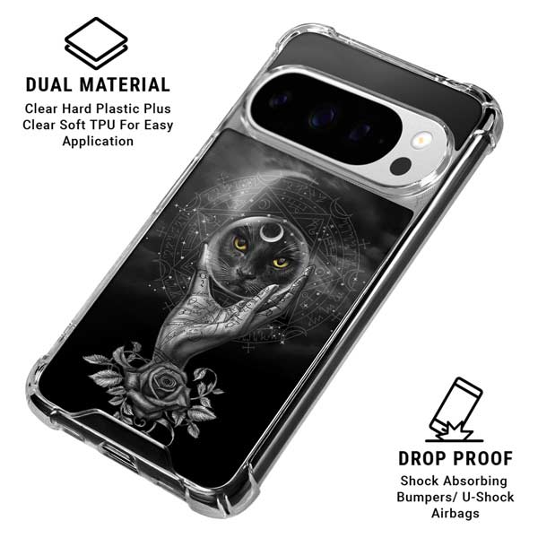 Alchemy Grimalkins Glass Google Pixel 10 Pro Clear Case