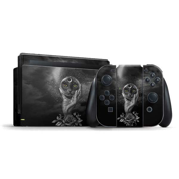 Alchemy Grimalkins Glass Nintendo Skins