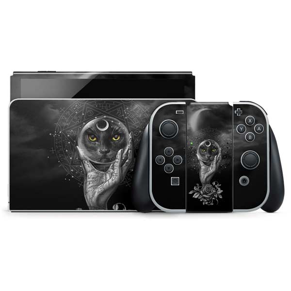 Alchemy Grimalkins Glass Nintendo Skins