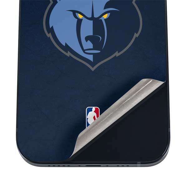 NBA Memphis Grizzlies Distressed iPhone 17 Pro Skin