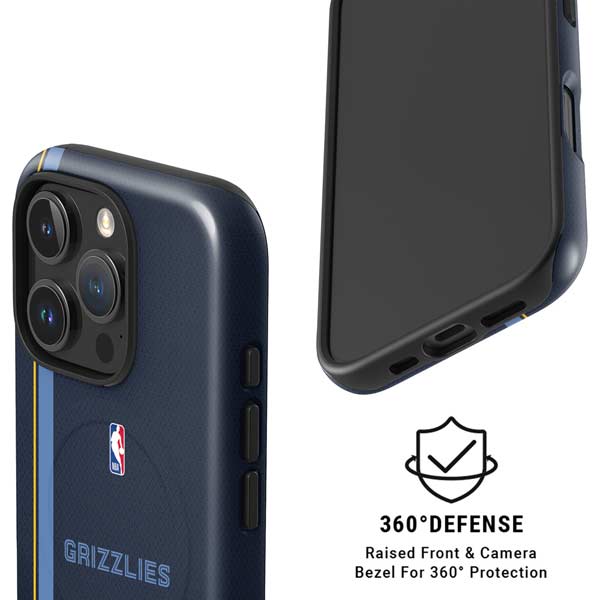 NBA Memphis Grizzlies Jersey iPhone 16 Pro Max Magsafe Impact Case