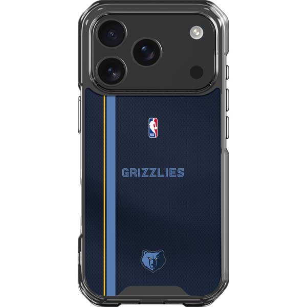 NBA Memphis Grizzlies Jersey iPhone 17 Pro Clear Case
