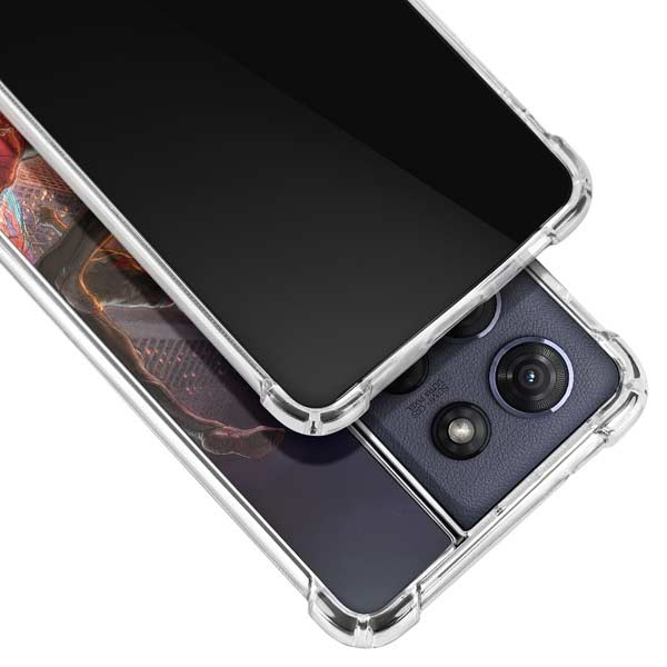 Marvel Spiderman Group Wall Moto G 5G (2025) Clear Case