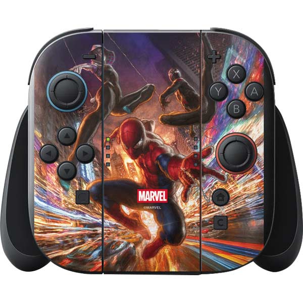 Marvel Spiderman Group Wall Nintendo Switch 2 (2025) with Joy-Con Skin