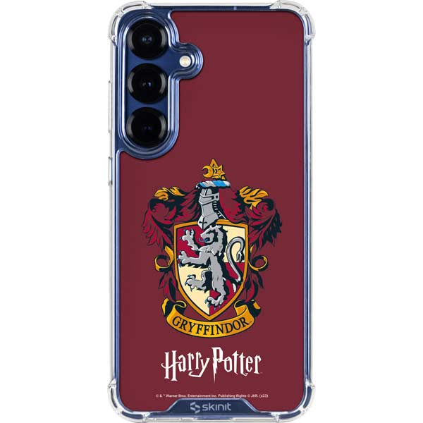 Wizarding World Harry Potter Gryffindor House Crest Galaxy S25 Plus Clear Case