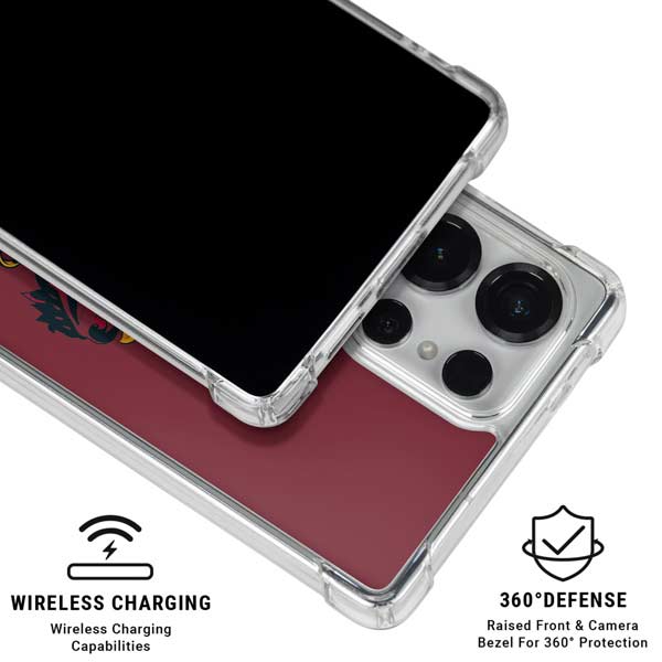Wizarding World Harry Potter Gryffindor House Crest Galaxy S25 Ultra Clear Case
