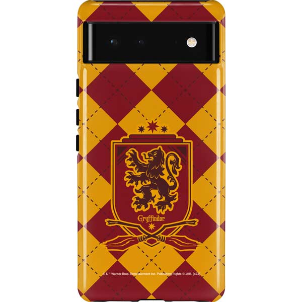 Wizarding Worlds Harry Potter Gryffindor Huse Crest Pixel Cases