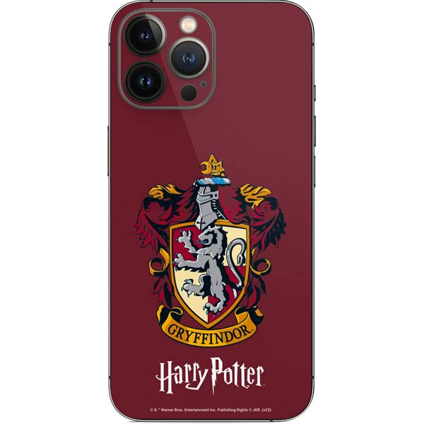 Wizarding World Harry Potter Gryffindor House Crest iPhone 15 Pro Max Skin