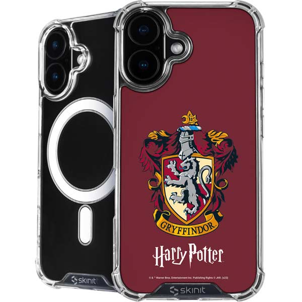 Wizarding World Harry Potter Gryffindor House Crest iPhone 16 MagSafe Case