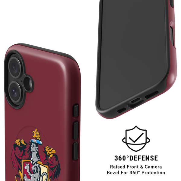 Wizarding World Harry Potter Gryffindor House Crest iPhone 16 Plus Magsafe Impact Case