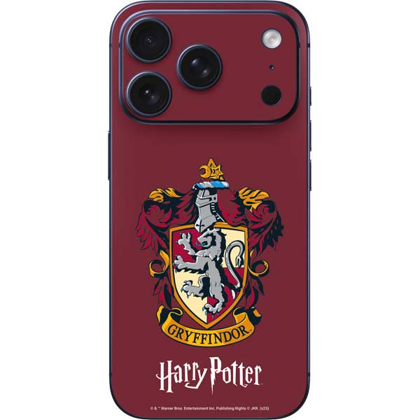 Wizarding World Harry Potter Gryffindor House Crest iPhone 17 Pro Max Skin