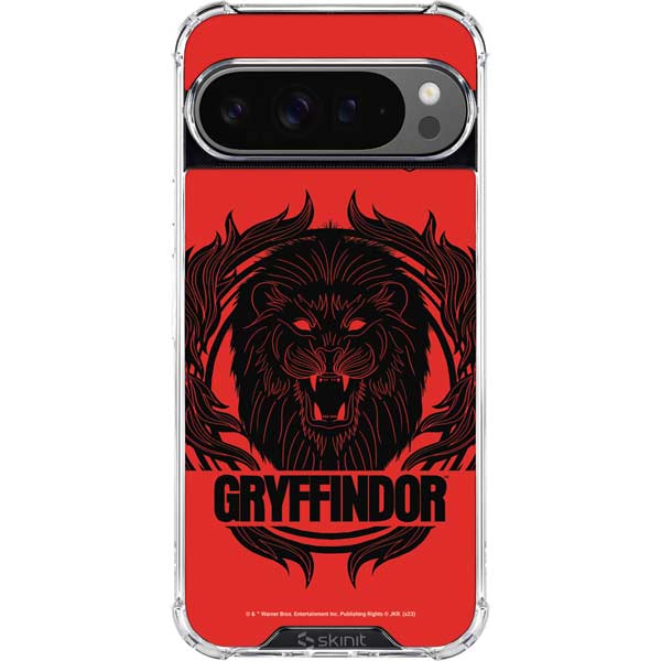 Wizarding Worlds Harry Potter Gryffindor Illustration Google Pixel 10 Pro Clear Case