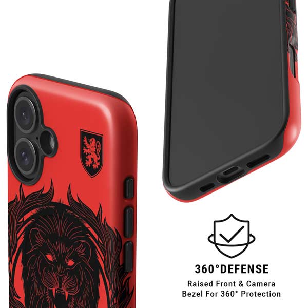 Wizarding Worlds Harry Potter Gryffindor Illustration iPhone 16 Magsafe Impact Case