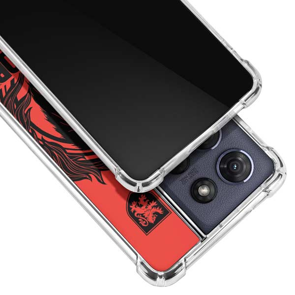 Wizarding Worlds Harry Potter Gryffindor Illustration Moto G 5G (2025) Clear Case