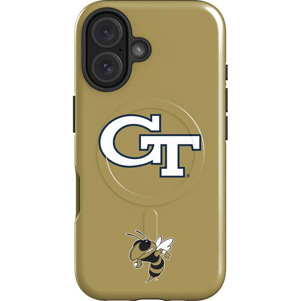 Georgia Institute of Technology GT with Mascot iPhone 16 Magsafe Impact Case