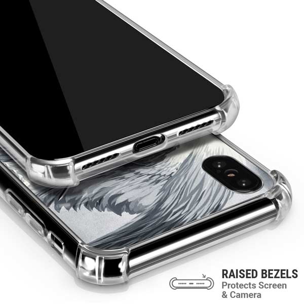Guardian Angel by LA Williams iPhone X/XS Clear Case