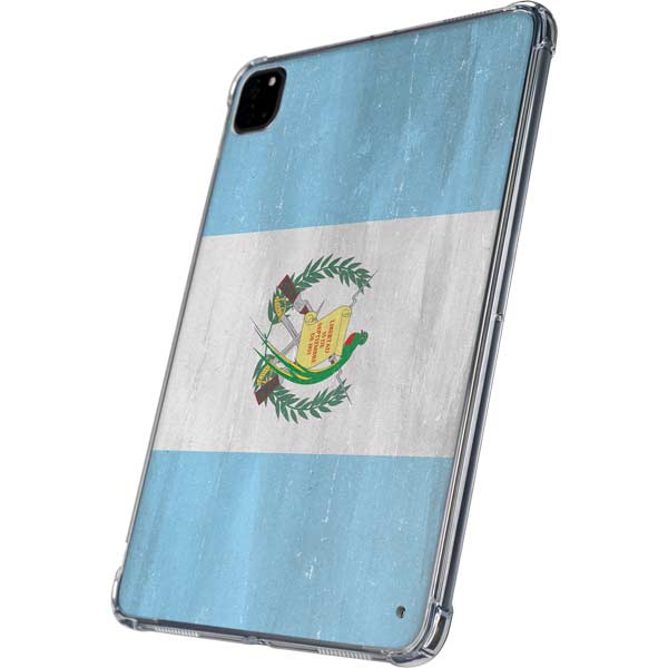 Guatemala Flag Distressed iPad Pro 11in (2024) Clear Case