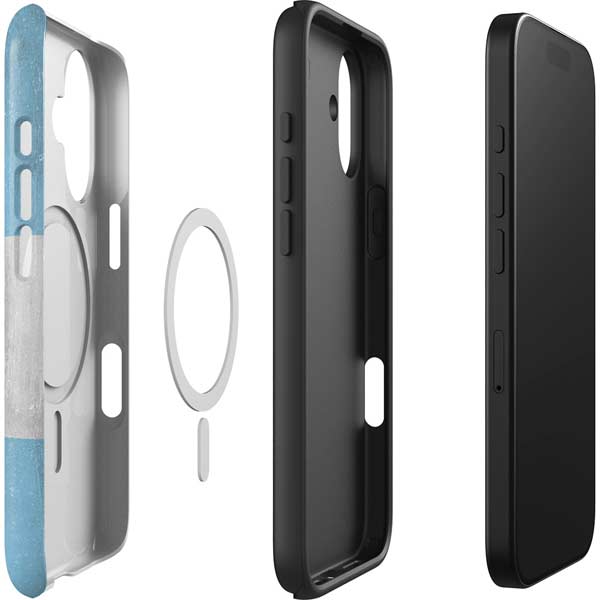 Guatemala Flag Distressed iPhone 17 Magsafe Impact Case
