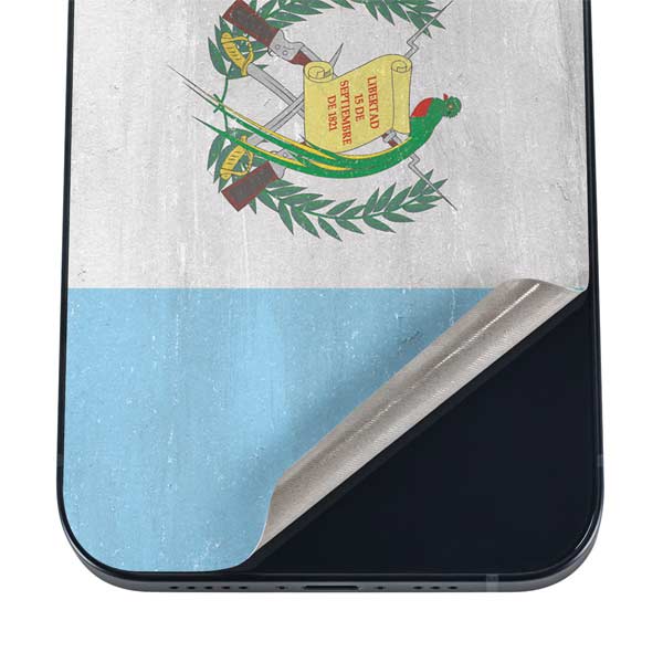 Guatemala Flag Distressed iPhone 17 Pro Skin