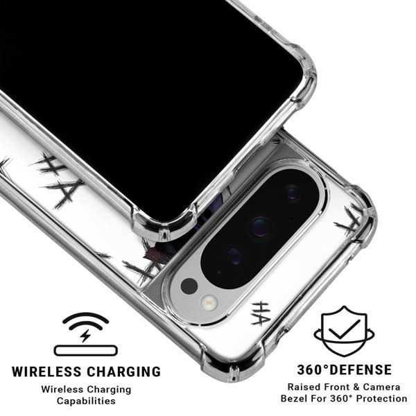 DC Comics The Joker HAHAHA Walking Google Pixel 10 Pro Clear Case