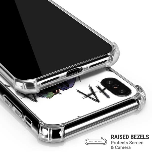 DC Comics The Joker HAHAHA Walking iPhone X/XS Clear Case