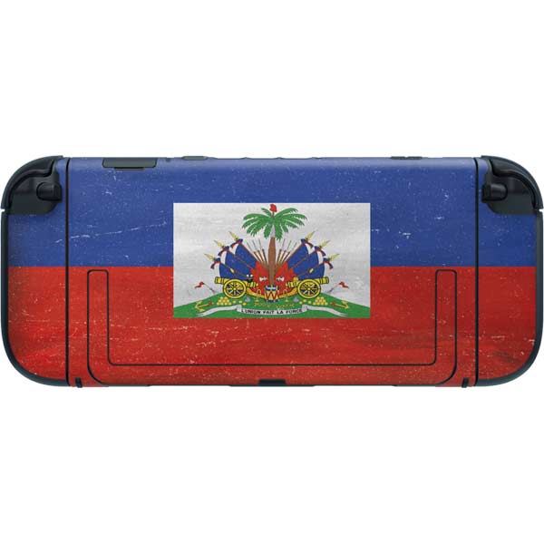 Haiti Flag Distressed Nintendo Switch 2 (2025) with Joy-Con Skin