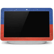 Haitian Flag Distressed Google Home Hub Skin