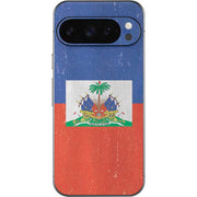 Haitian Flag Distressed Google Pixel 10 Pro XL Skin