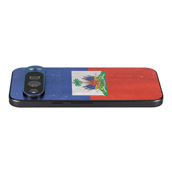 Haitian Flag Distressed Google Pixel 10 Pro XL Skin