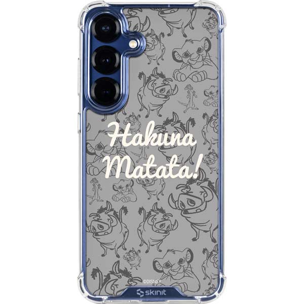 Disney The Lion King Hakuna Matata Galaxy S25 FE Clear Case