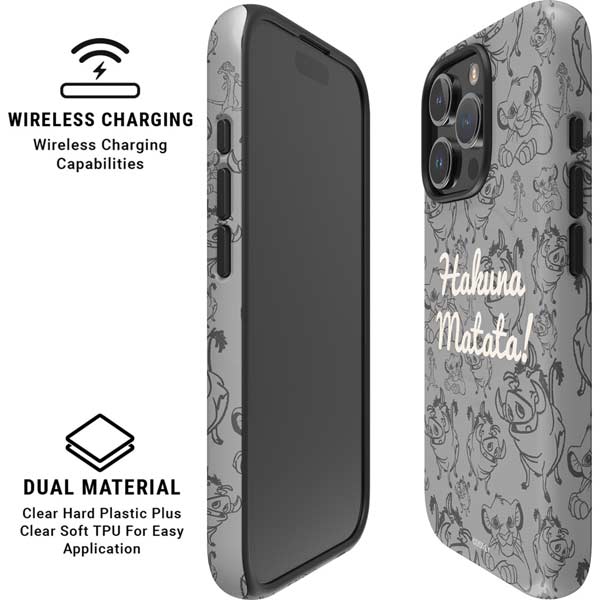 Disney The Lion King Hakuna Matata iPhone 16 Pro Magsafe Impact Case