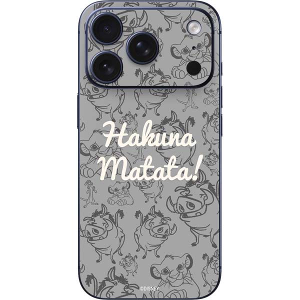 Disney The Lion King Hakuna Matata iPhone 17 Pro Skin