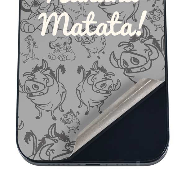 Disney The Lion King Hakuna Matata iPhone 17 Pro Skin