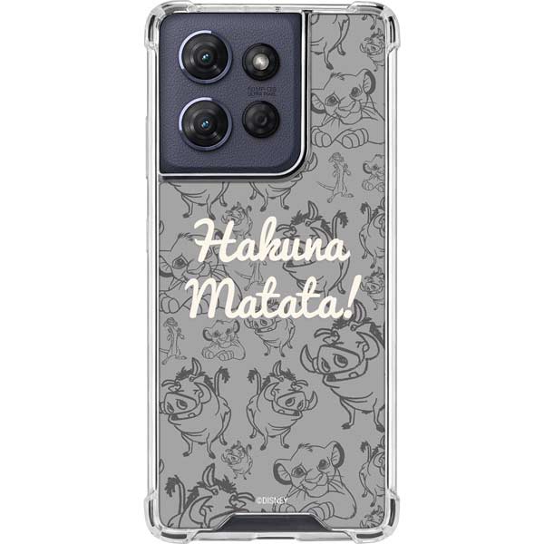Disney The Lion King Hakuna Matata Moto G 5G (2025) Clear Case