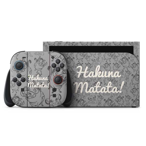 Disney The Lion King Hakuna Matata Nintendo Switch 2 (2025) with Joy-Con Skin